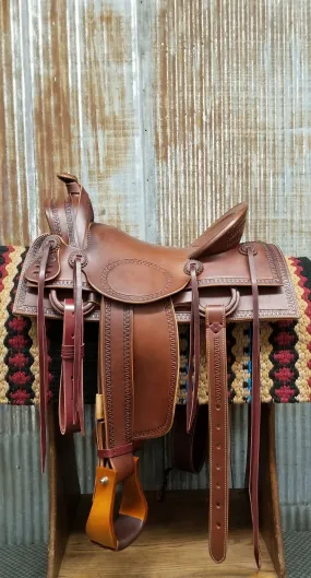 RW Bowman Mounted Shooter Saddle