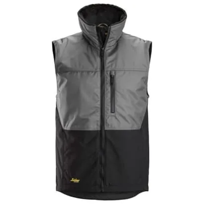 Snickers Allround Work Winter Bodywarmer with Reflective Piping -4548