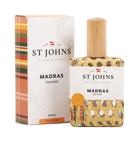 ST JOHNS MADRAS COLOGNE 4 OZ.