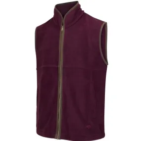 Stenton Vinrød Fleece Gilet vest