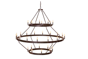 Sullivan 3-Tier Chandelier - Large