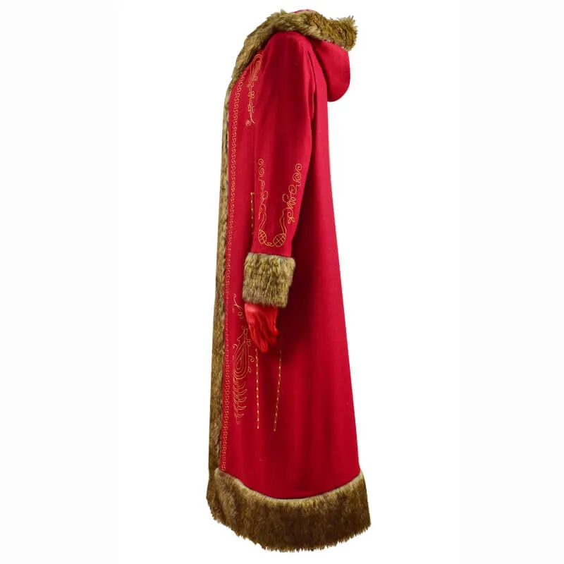 The Christmas Chronicles 2 Mrs Claus Coat Movie Christmas Cosplay Costume BEcostume