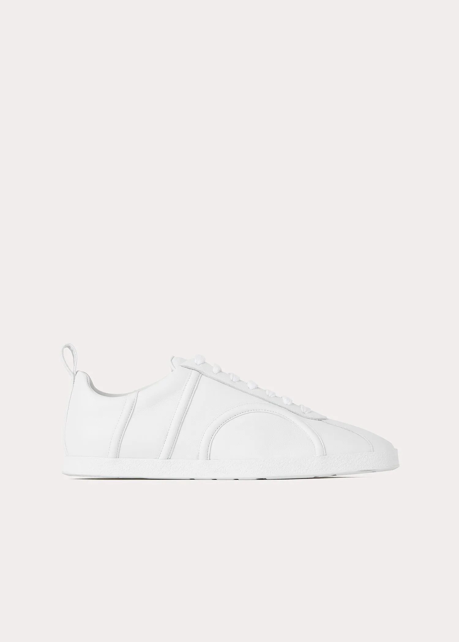 The Leather Sneaker white