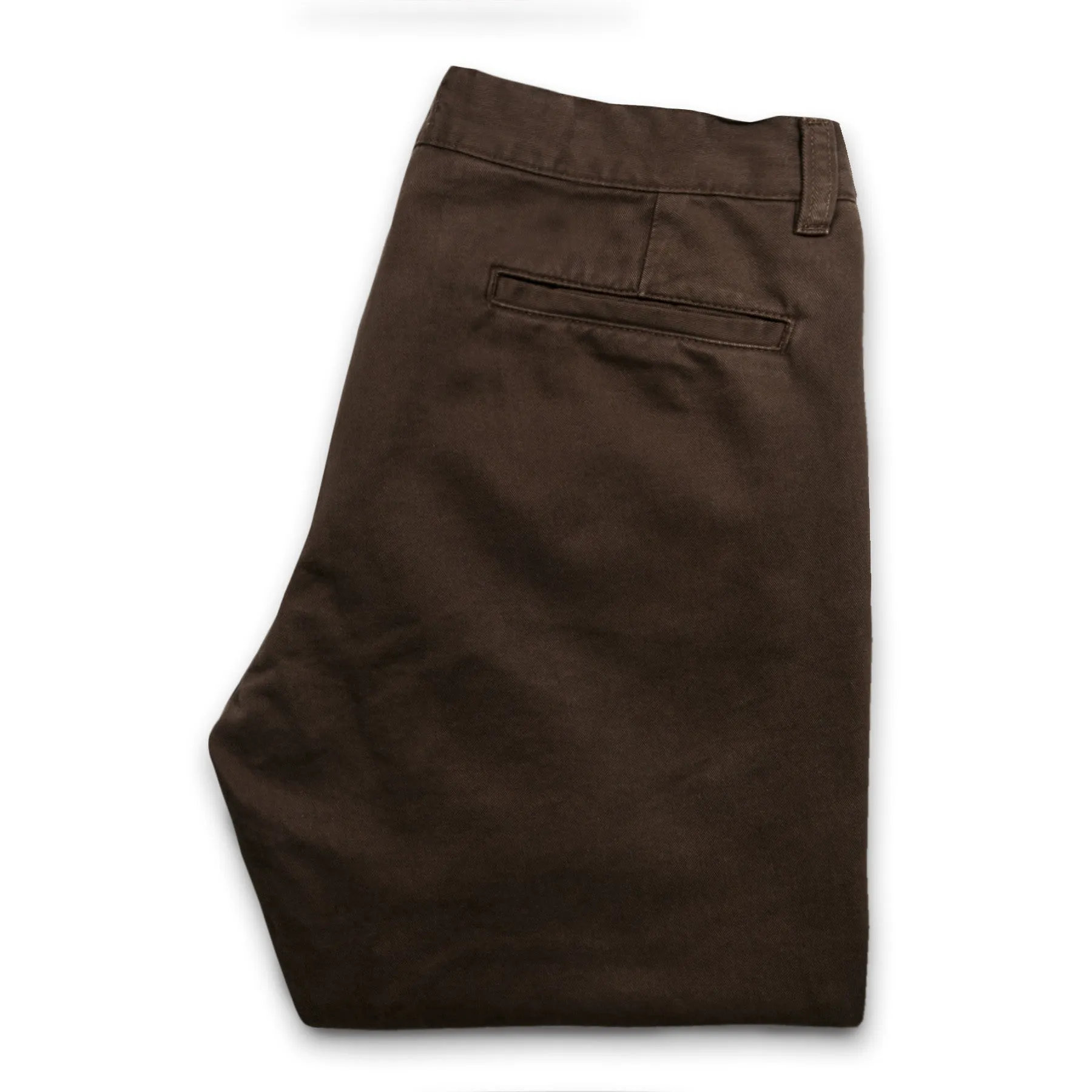 The Slim Chino in Chocolate