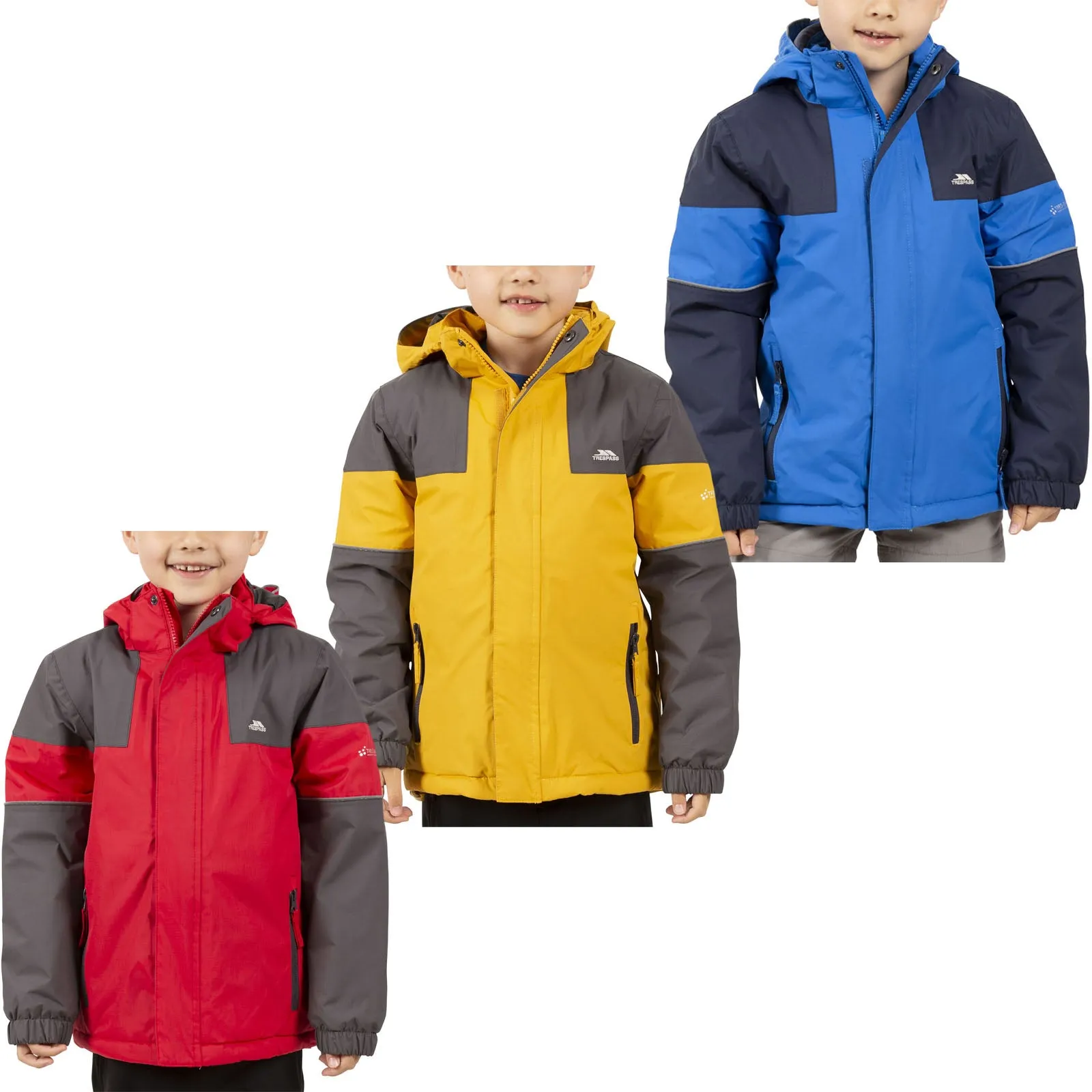 Trespass Kids Unlock Waterproof Padded Coat