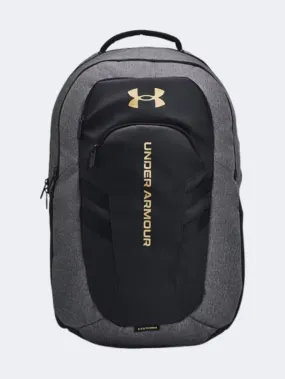 Under Armour Hustle 6 Pro Unisex Training Bag Black Heather/Gold