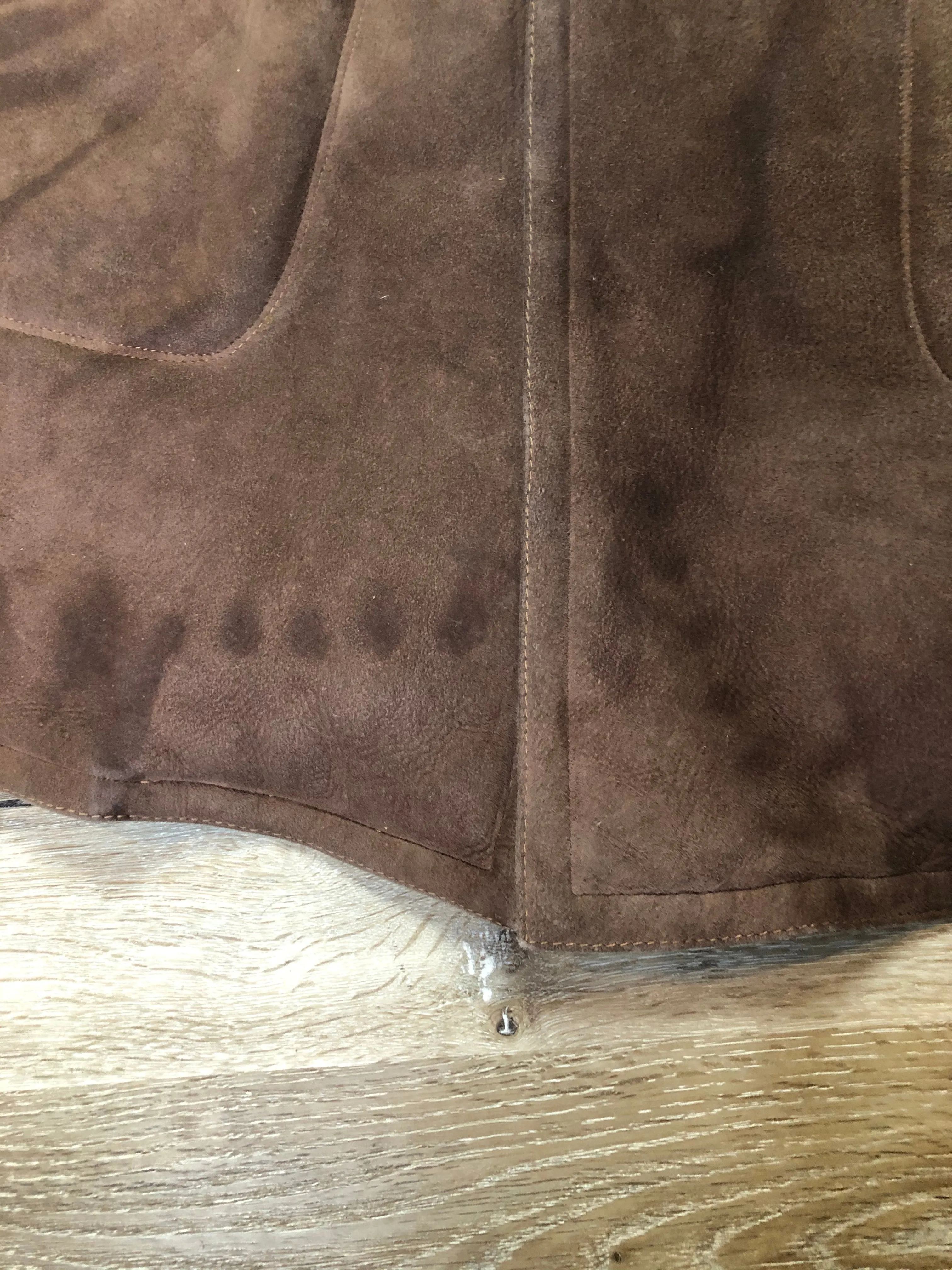 Vintage Bovet Medium Brown Shearling Coat