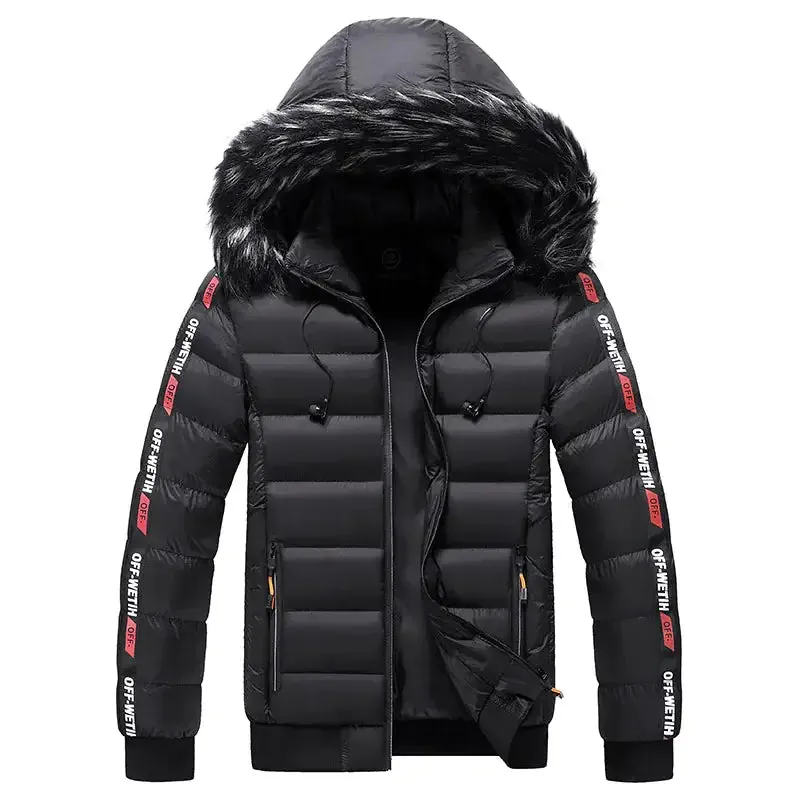 Winter Men Warm Hooded^