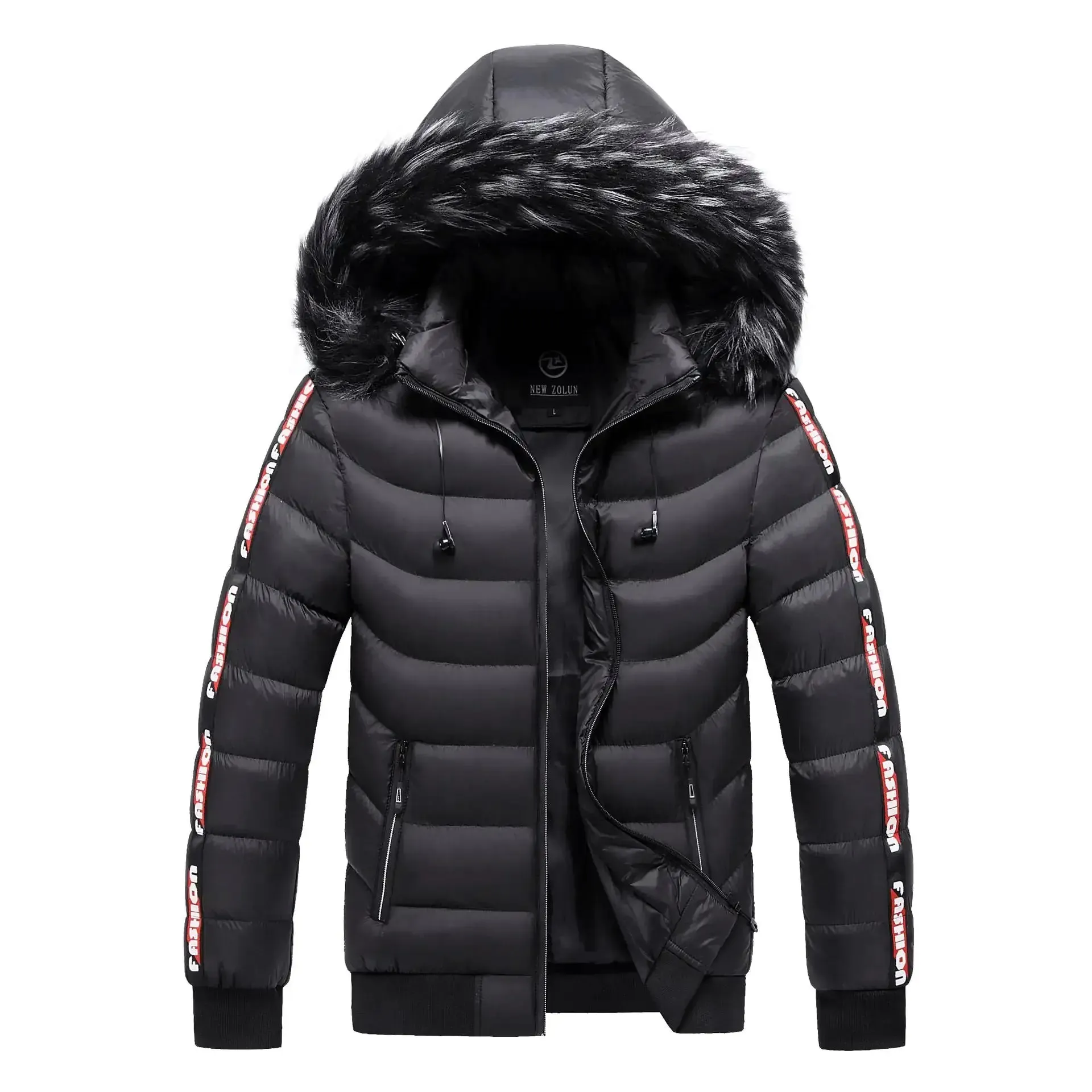 Winter Men Warm Hooded^