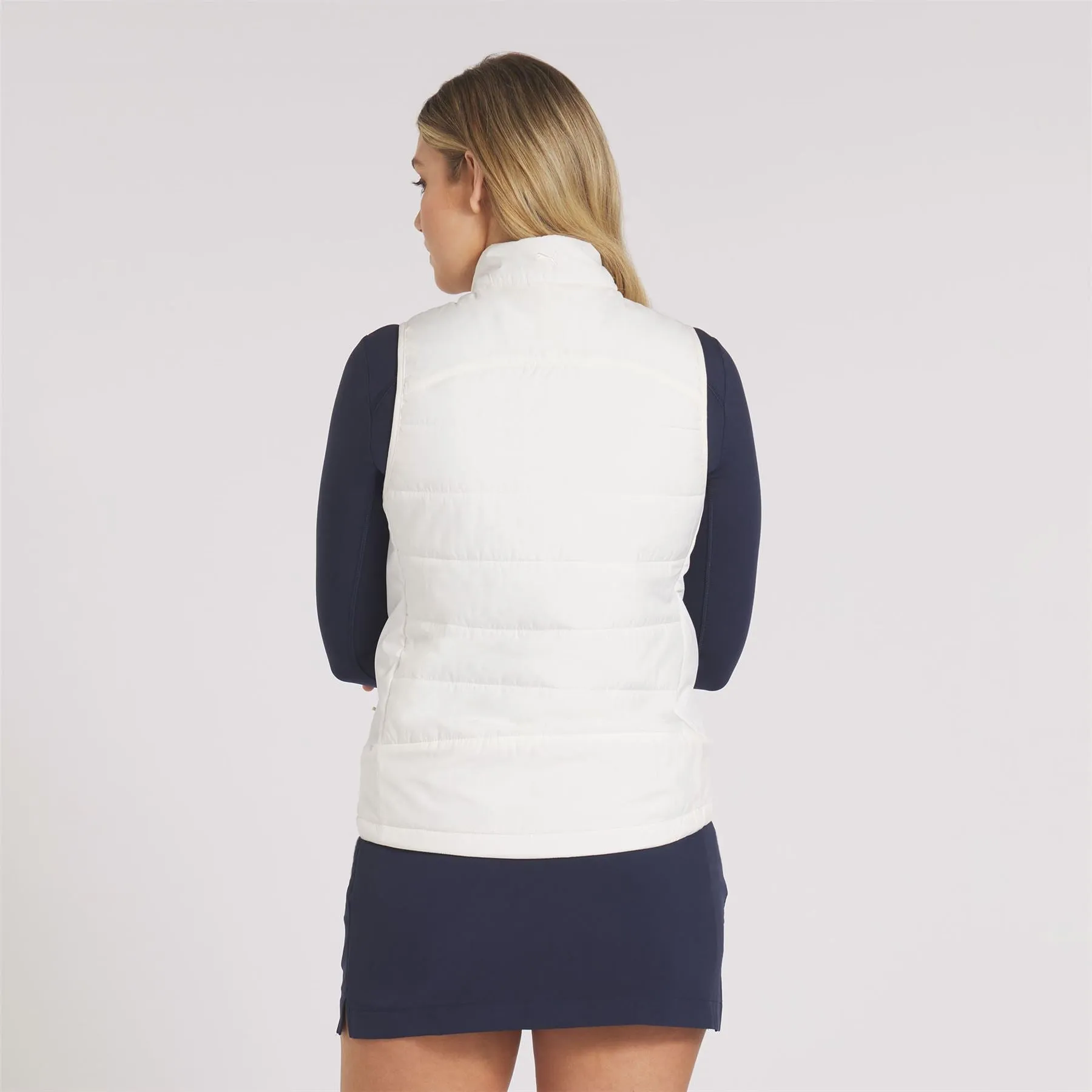 Womens Kyley Quilted Vest Warm White - 2024