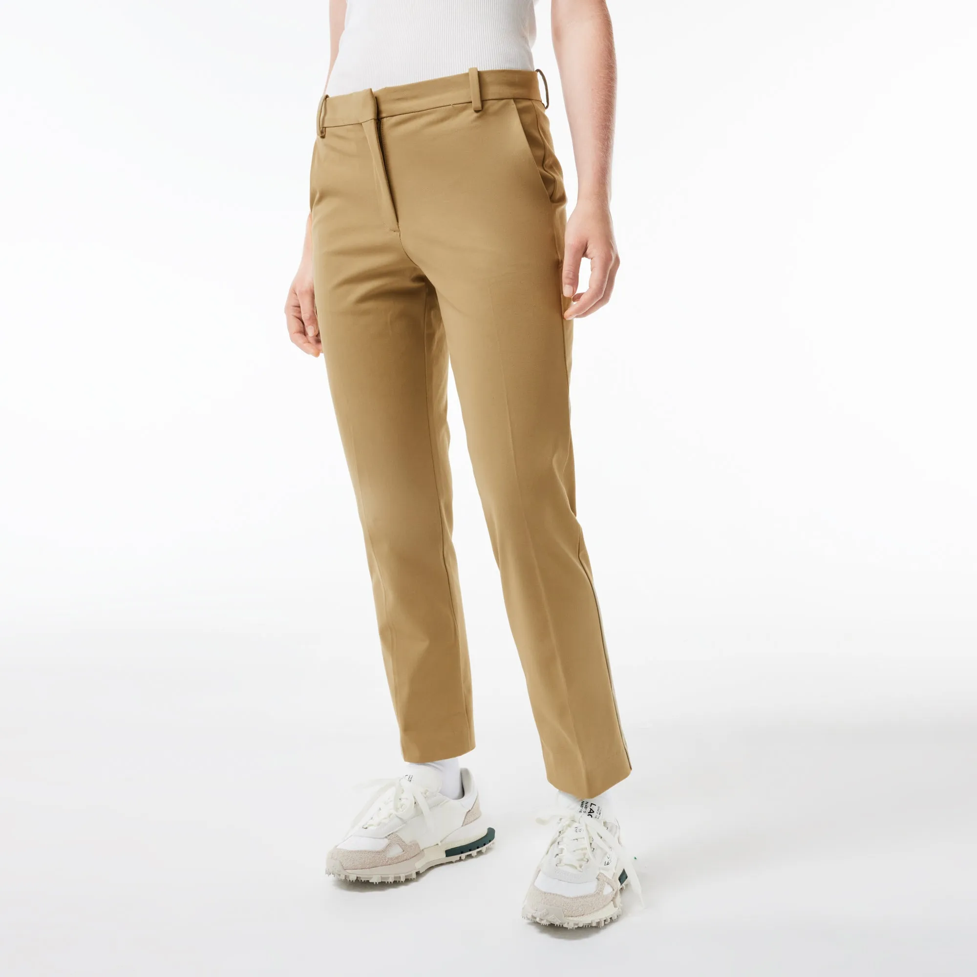 Women's Slim Fit Stretch Cotton Chinos